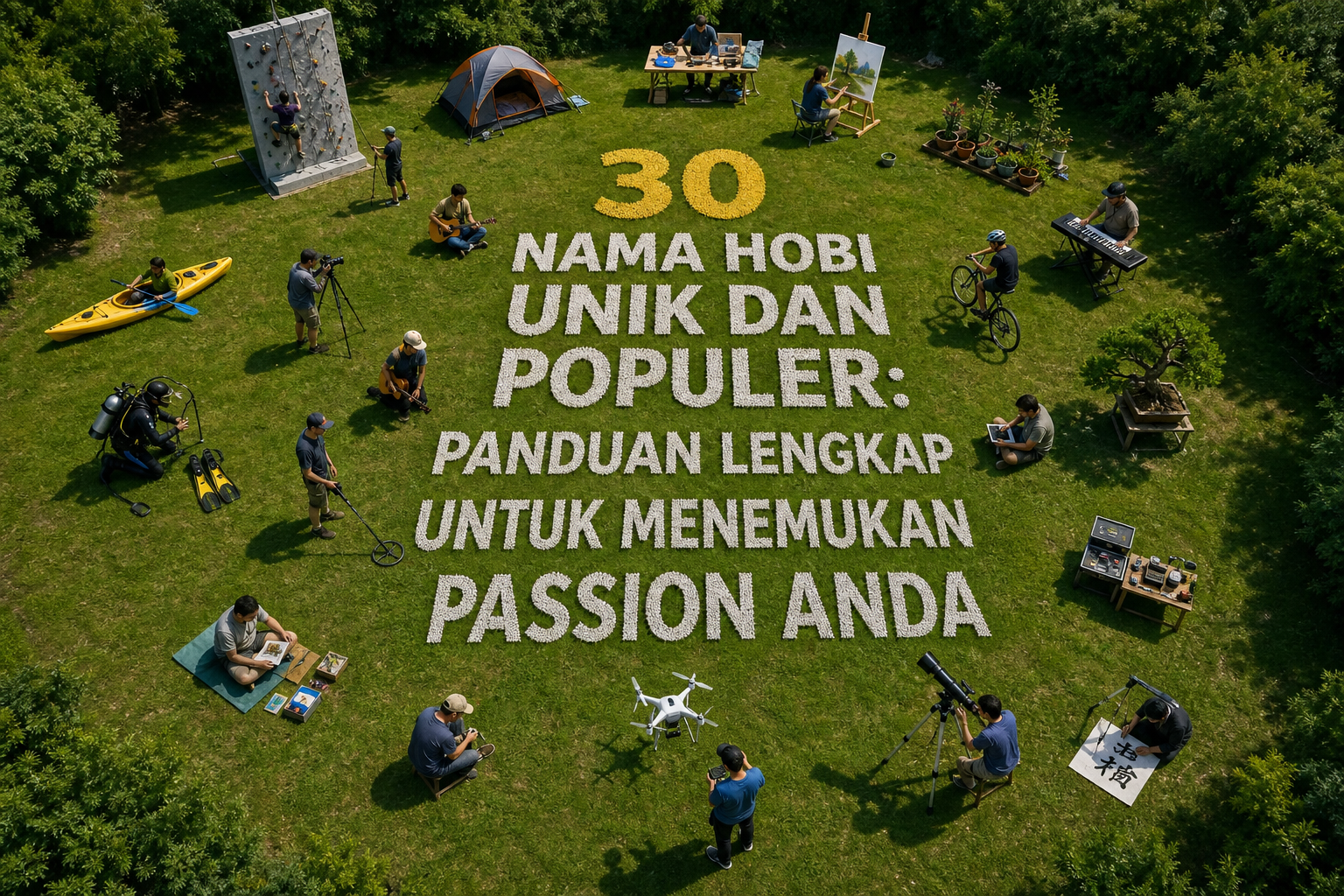 1. Fotografi Drone - hobi