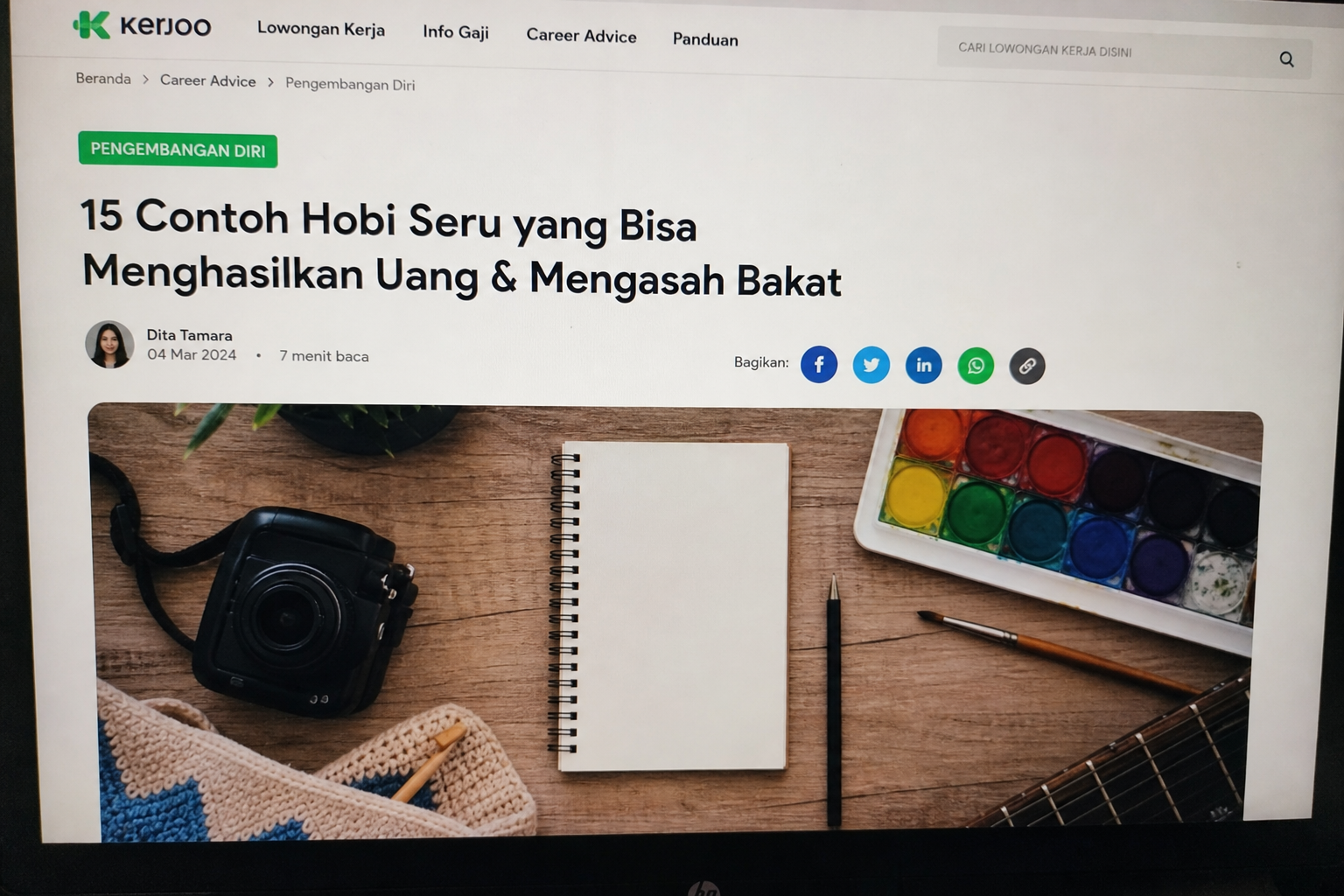 1. Fotografi - hobi