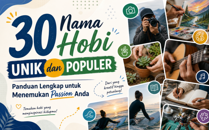 hobi - 30 Nama Hobi Unik dan Populer: Panduan Lengkap untuk Menemukan Passion Anda