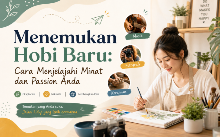 hobi - Menemukan Hobi Baru: Cara Menjelajahi Minat dan Passion Anda