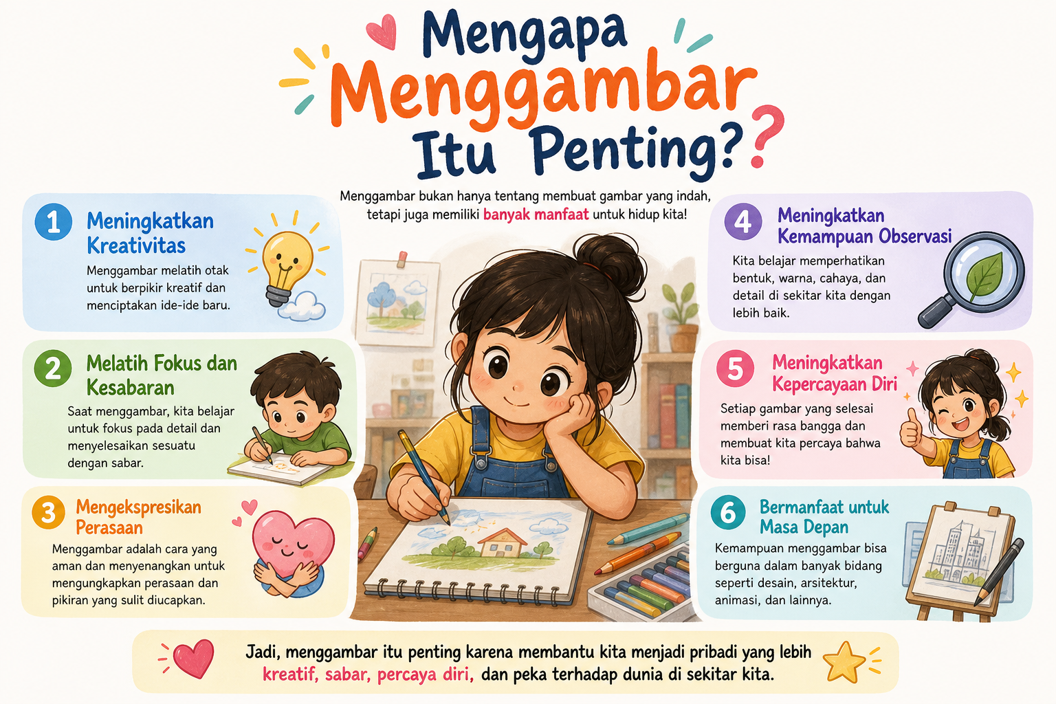 Mengapa Menggambar Itu Penting? - menggambar