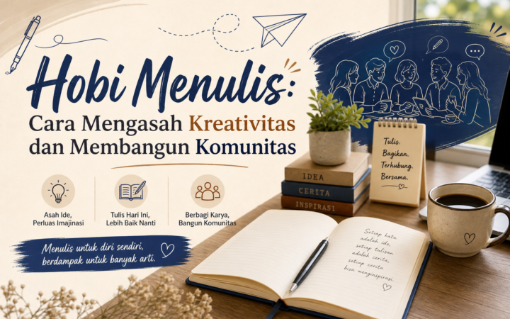 menulis - Hobi Menulis: Cara Mengasah Kreativitas dan Membangun Komunitas