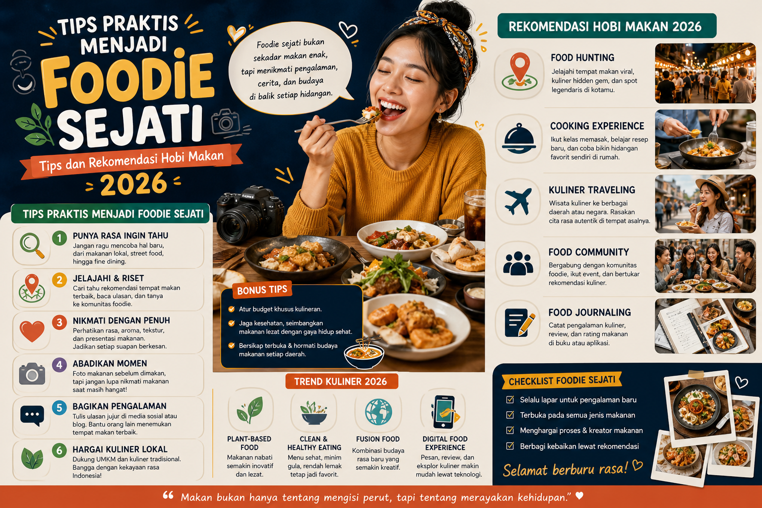 Tips Praktis - foodie