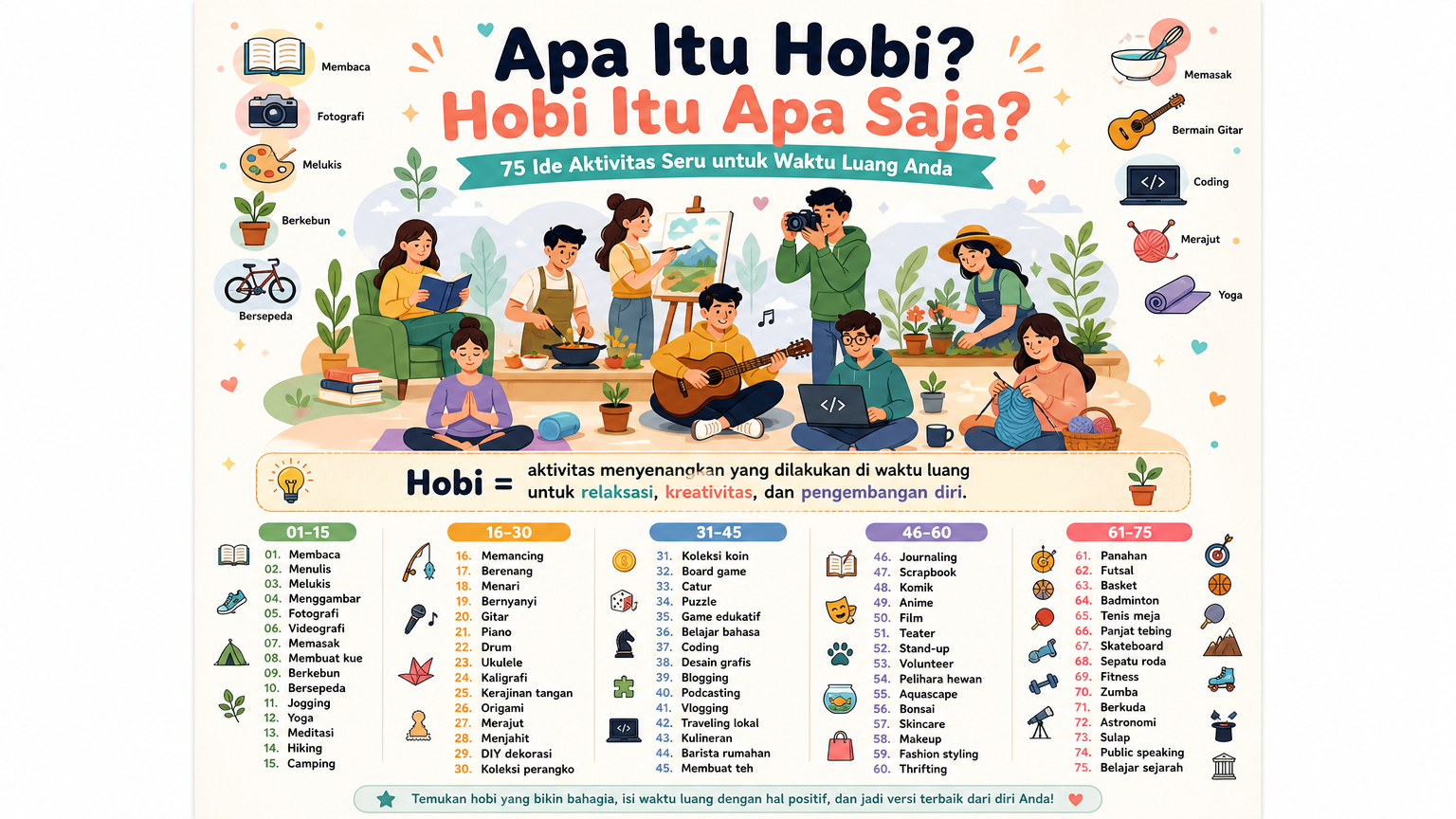 Apa Itu Hobi? - hobi