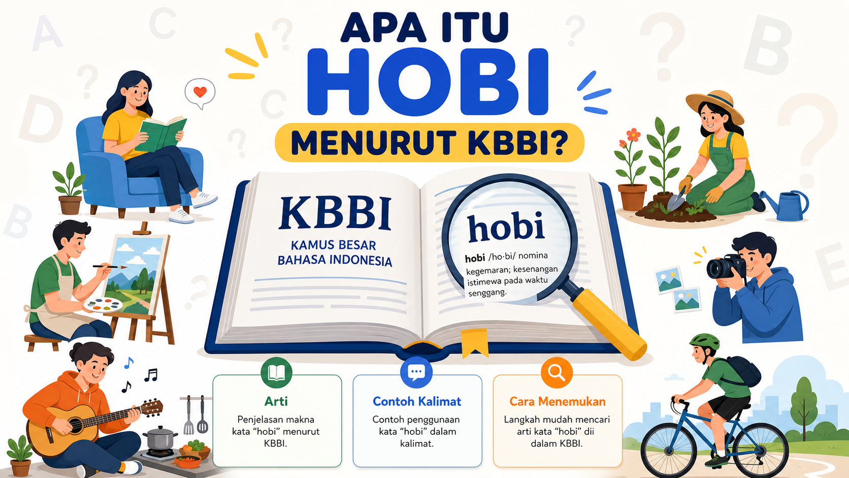Apa Itu Hobi Menurut KBBI? - hobi