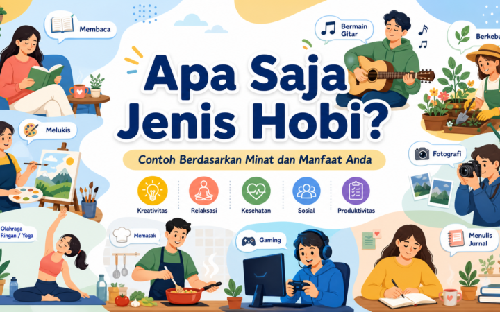 hobi - Apa Saja Jenis Hobi? Contoh Berdasarkan Minat dan Manfaat Anda