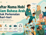 hobi - Daftar Nama Hobi dalam Bahasa Arab untuk Perkenalan Sehari-hari