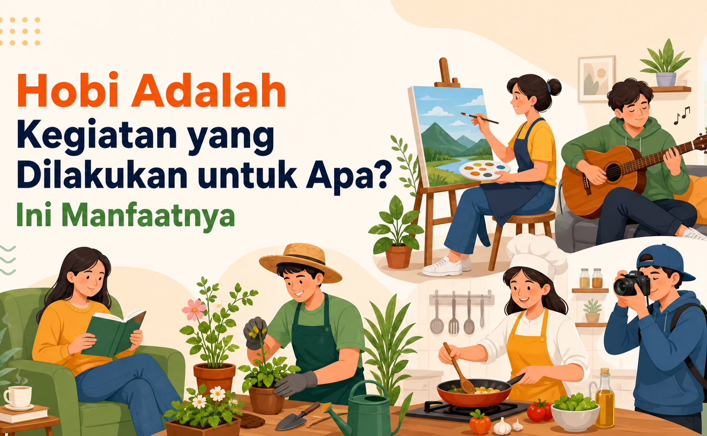 hobi - Hobi Adalah Kegiatan yang Dilakukan untuk Apa? Ini Manfaatnya