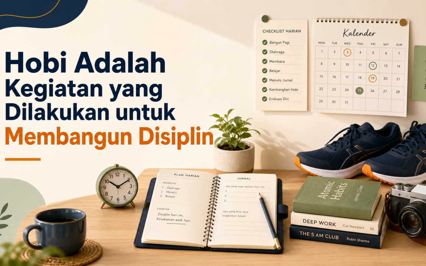 hobi - Hobi Adalah Kegiatan yang Dilakukan untuk Membangun Disiplin