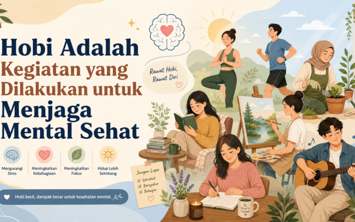 hobi - Hobi Adalah Kegiatan yang Dilakukan untuk Menjaga Mental Sehat