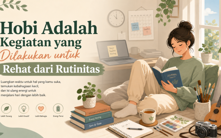 hobi - Hobi Adalah Kegiatan yang Dilakukan untuk Rehat dari Rutinitas