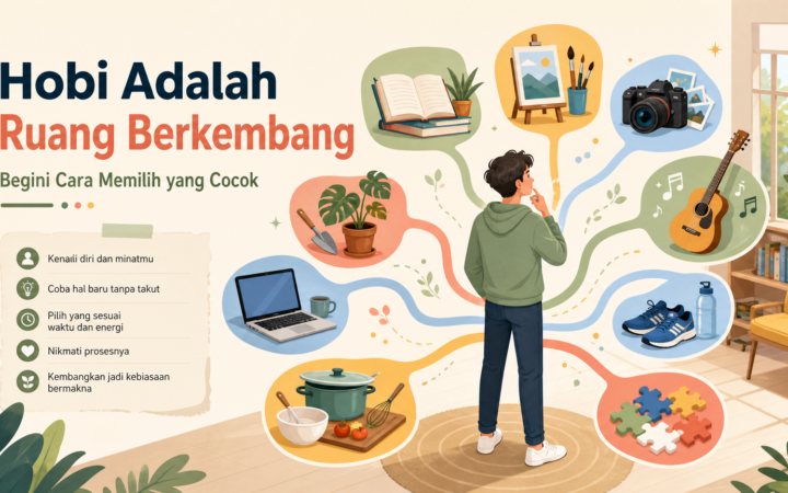 hobi - Hobi Adalah Ruang Berkembang, Begini Cara Memilih yang Cocok