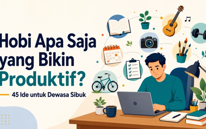 hobi - Hobi Apa Saja yang Bikin Produktif? 45 Ide untuk Dewasa Sibuk
