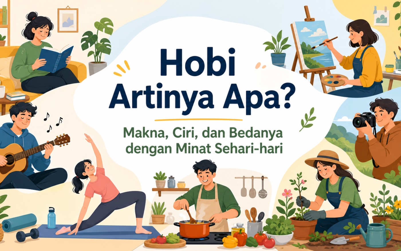 hobi - Hobi Artinya Apa? Makna, Ciri, dan Bedanya dengan Minat Sehari-hari