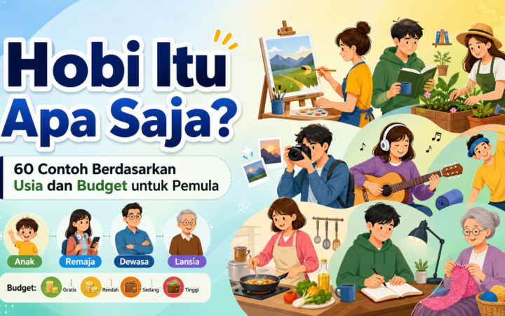 hobi - Hobi Itu Apa Saja? 60 Contoh Berdasarkan Usia dan Budget untuk Pemula