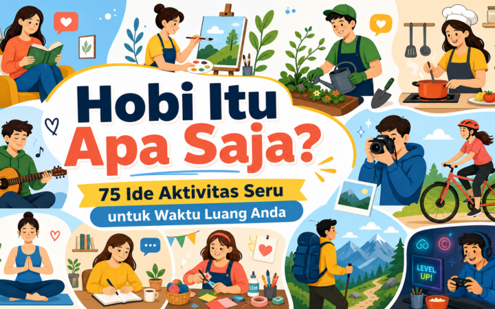 hobi - Hobi Itu Apa Saja? 75 Ide Aktivitas Seru untuk Waktu Luang Anda