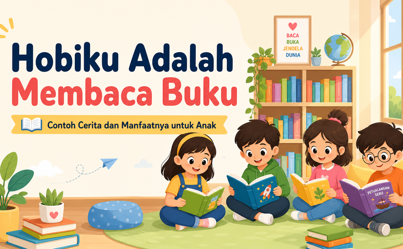 hobi - Hobiku Adalah Membaca Buku: Contoh Cerita dan Manfaatnya untuk Anak
