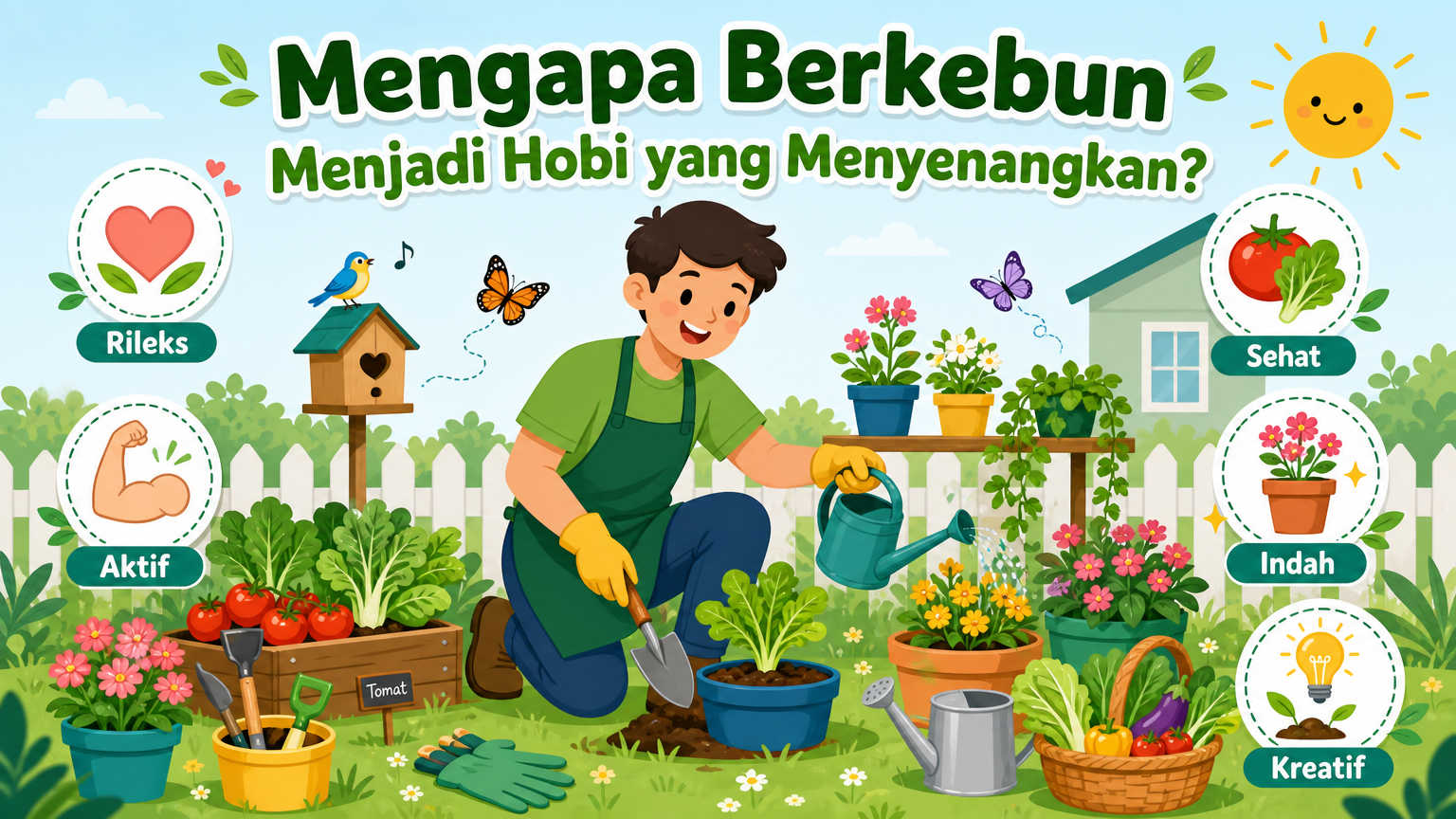 Mengapa Berkebun Menjadi Hobi yang Menyenangkan? - berkebun