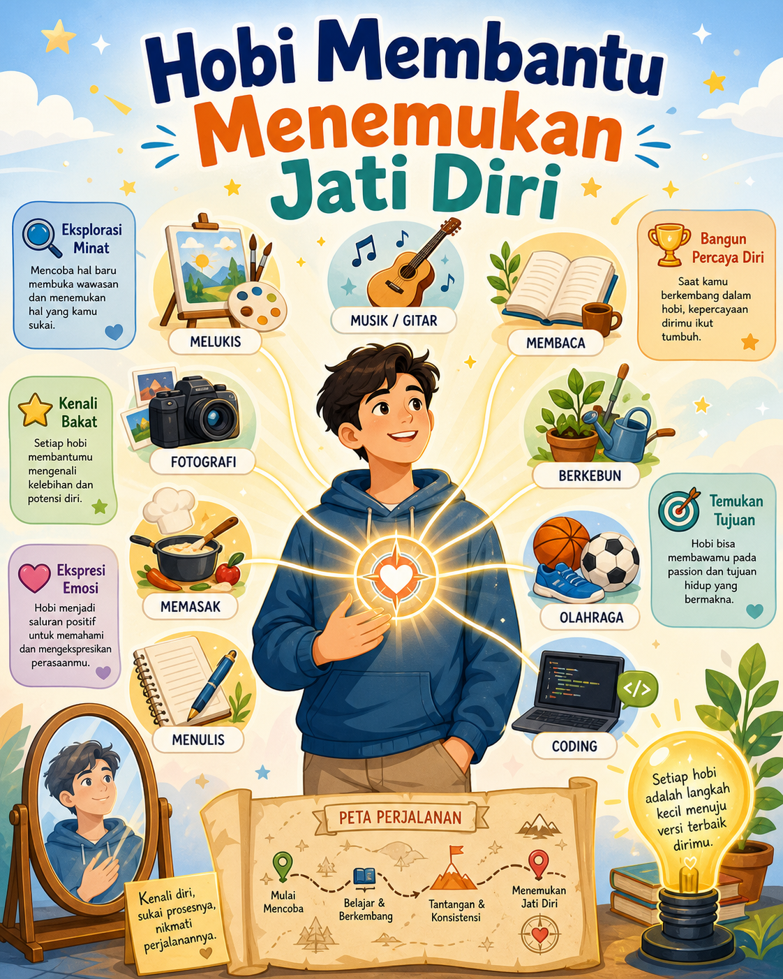 Mengapa Hobi Bisa Membantu Menemukan Jati Diri? - hobi