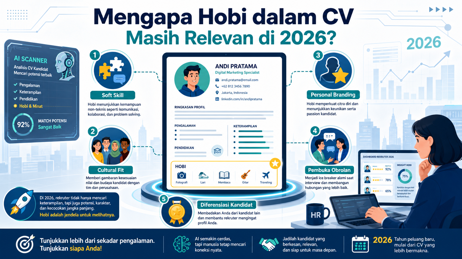 Mengapa Hobi dalam CV Masih Relevan di 2026? - hobi