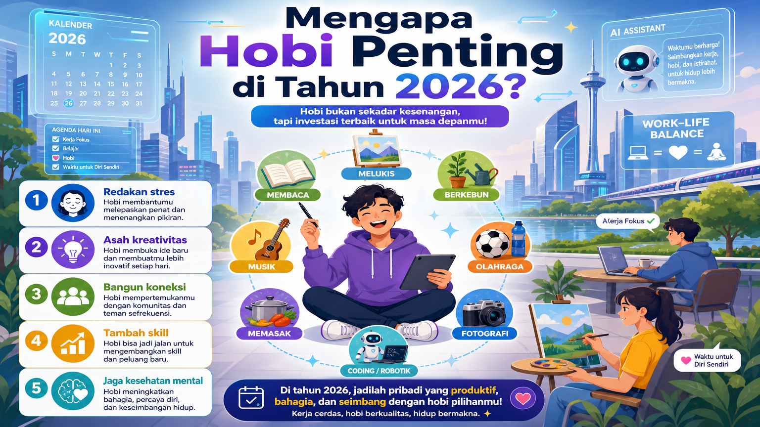Mengapa Hobi Penting di Tahun 2026? - hobi
