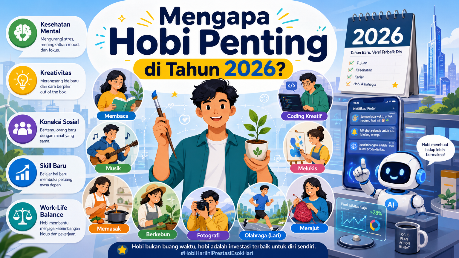 Mengapa Hobi Penting di Tahun 2026? - hobi