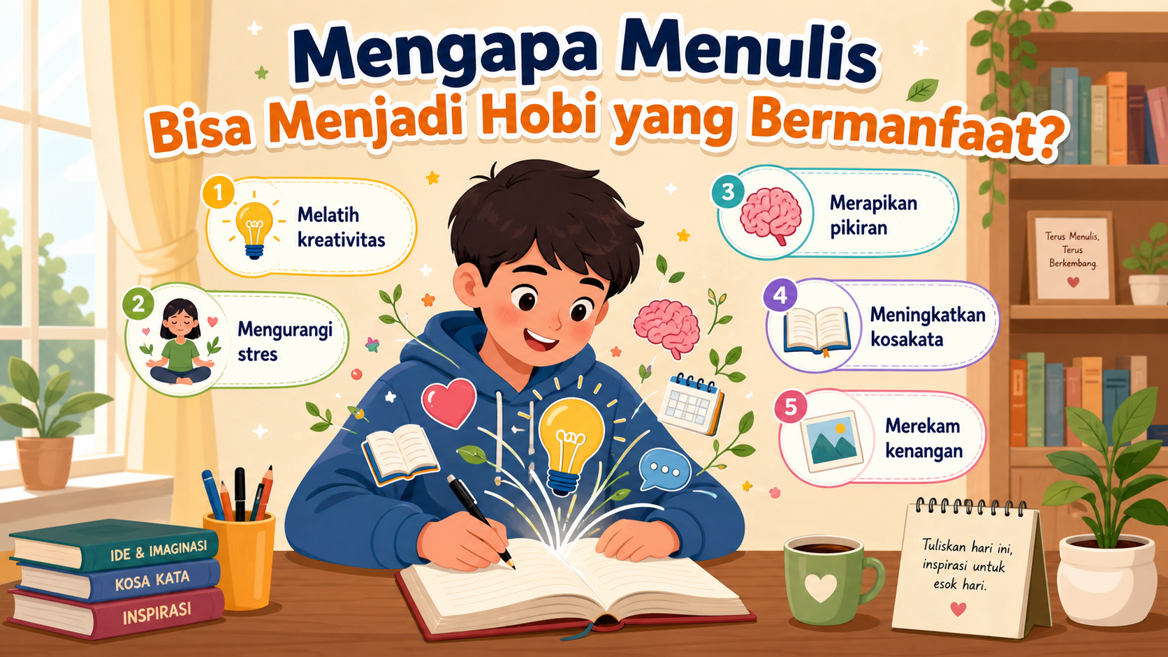 Mengapa Menulis Bisa Menjadi Hobi yang Bermanfaat? - menulis