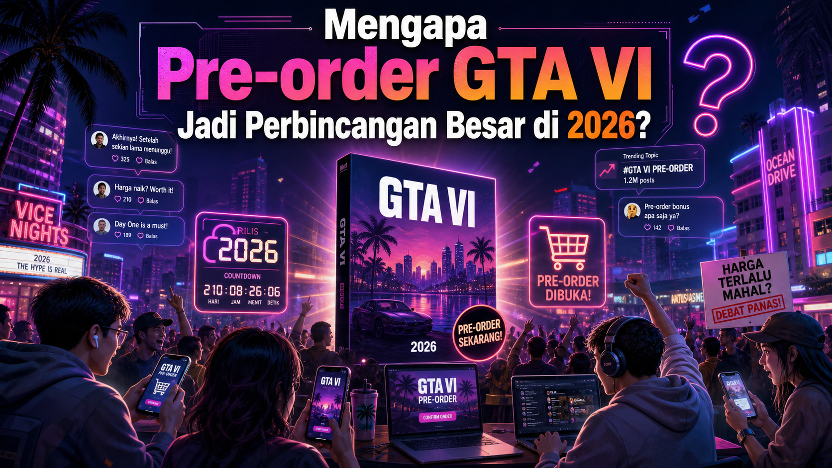 Mengapa Pre-order GTA VI Jadi Perbincangan Besar di 2026? - gta