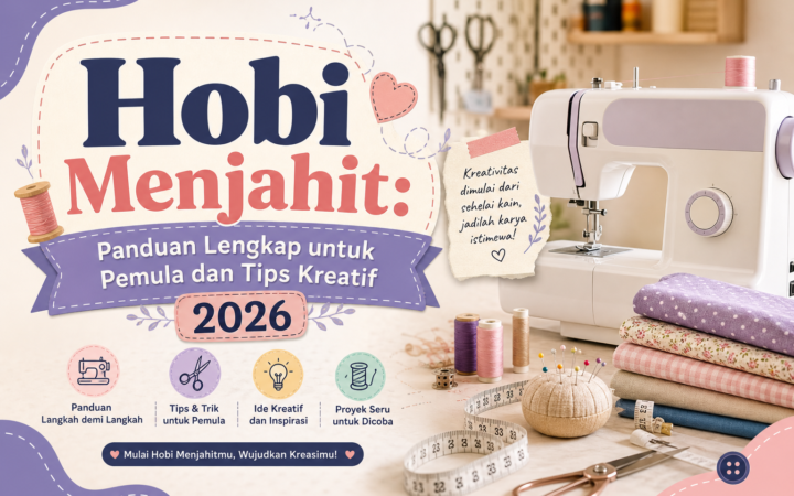 menjahit - Hobi Menjahit: Panduan Lengkap untuk Pemula dan Tips Kreatif 2026