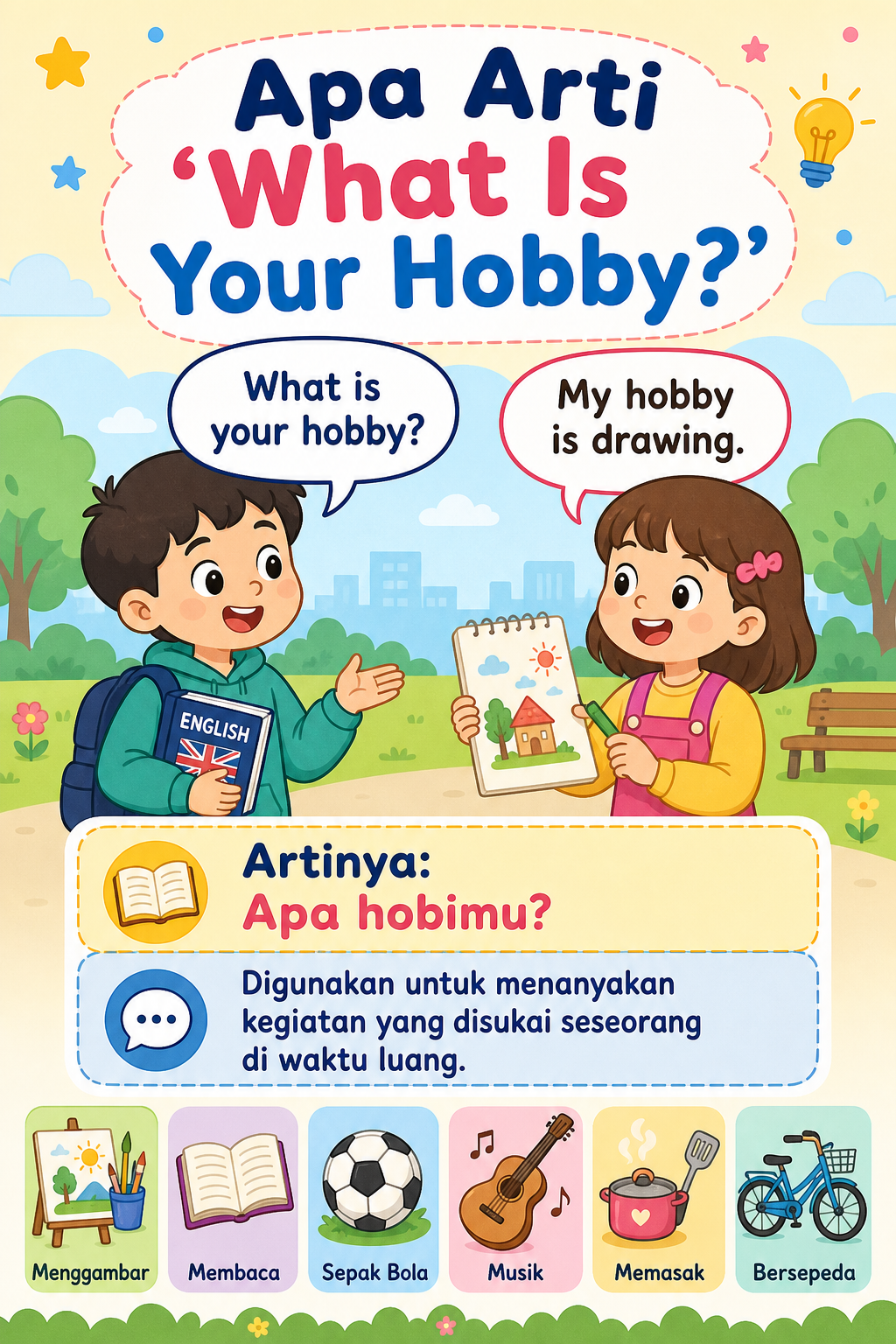 Apa Arti “What Is Your Hobby?” - hobi