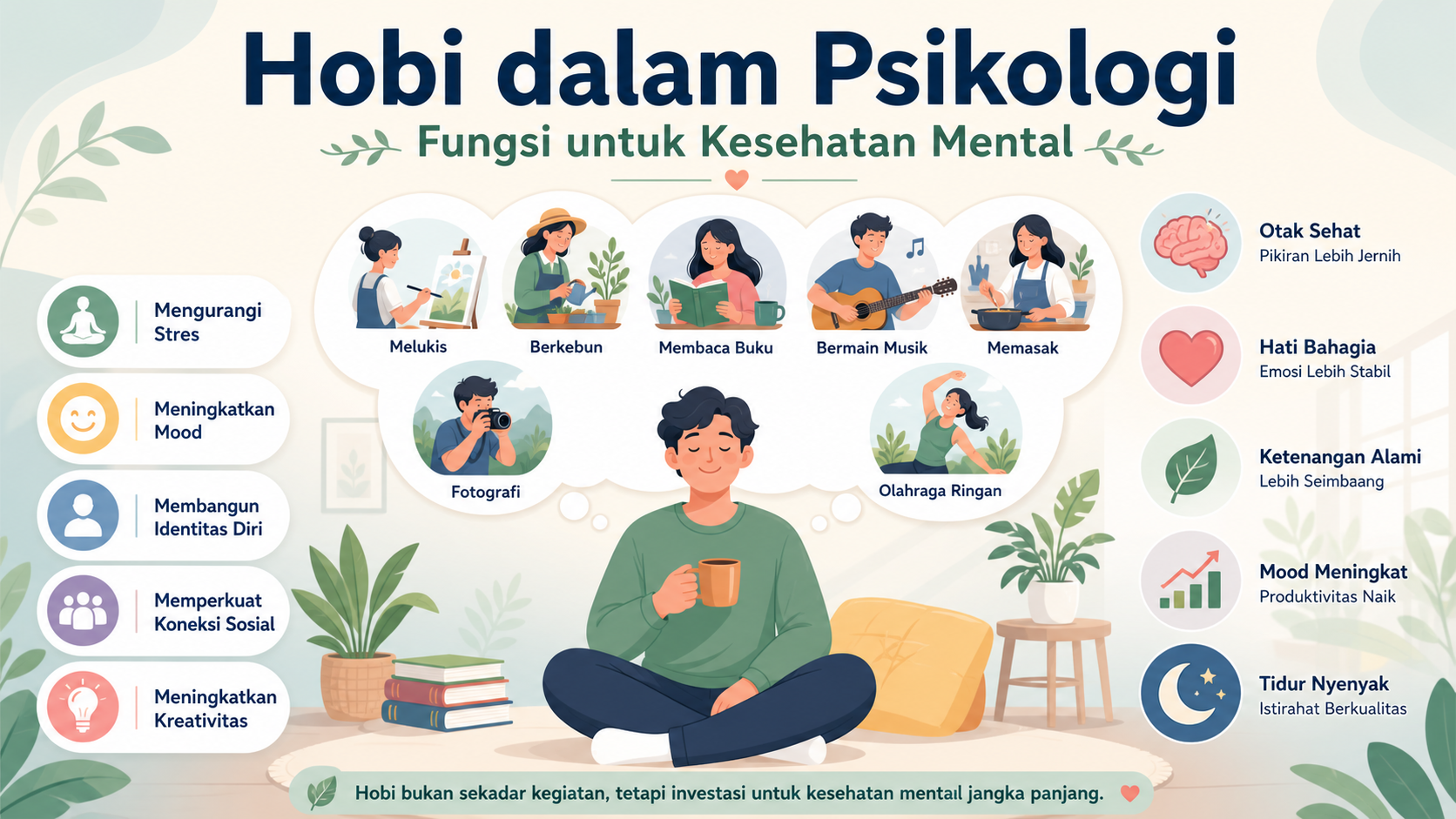 Apa Itu Hobi dalam Psikologi? - hobi