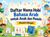 hobi - Daftar Nama Hobi Bahasa Arab untuk Anak dan Pemula, Mudah Diingat