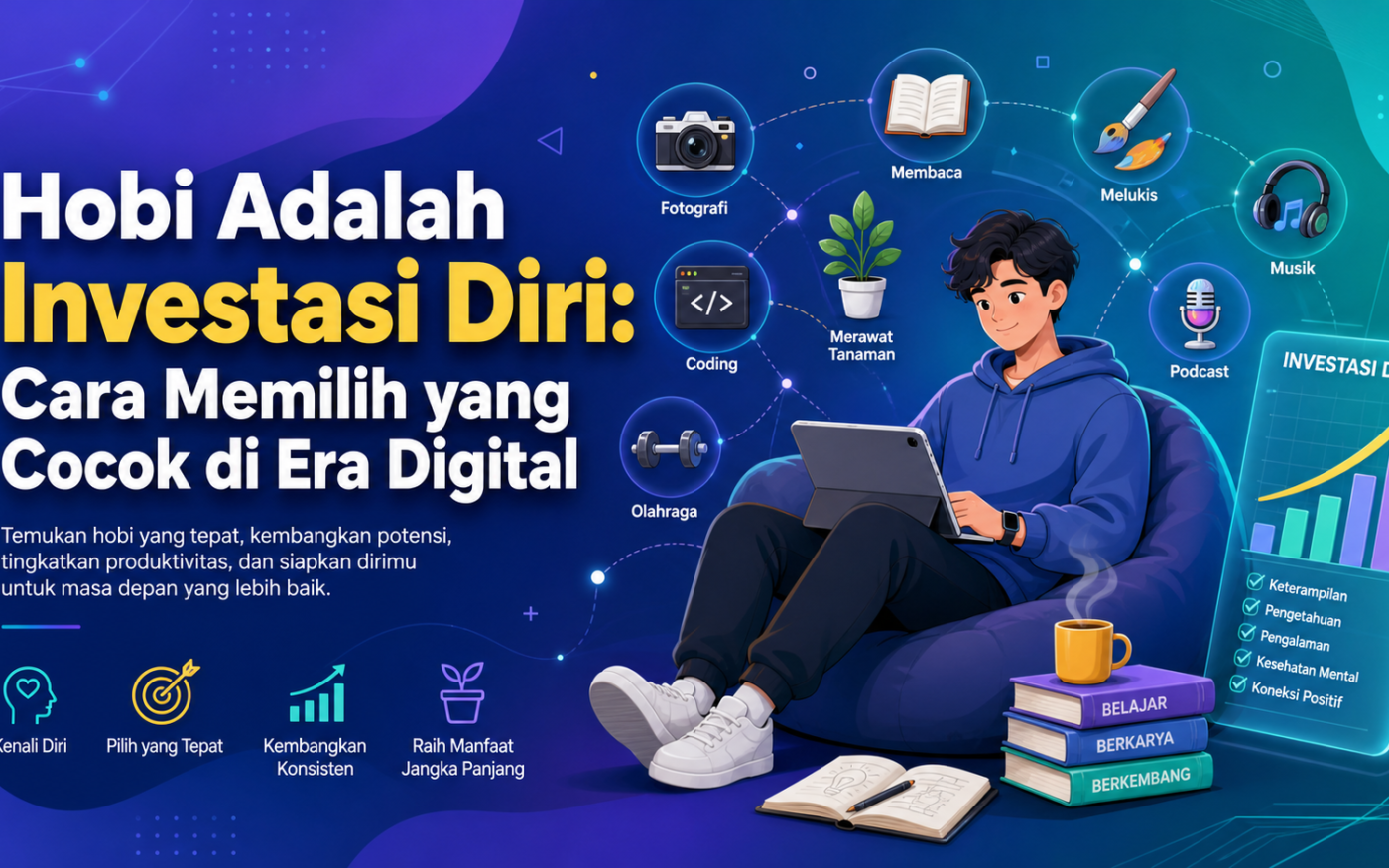 hobi - Hobi Adalah Investasi Diri: Cara Memilih yang Cocok di Era Digital