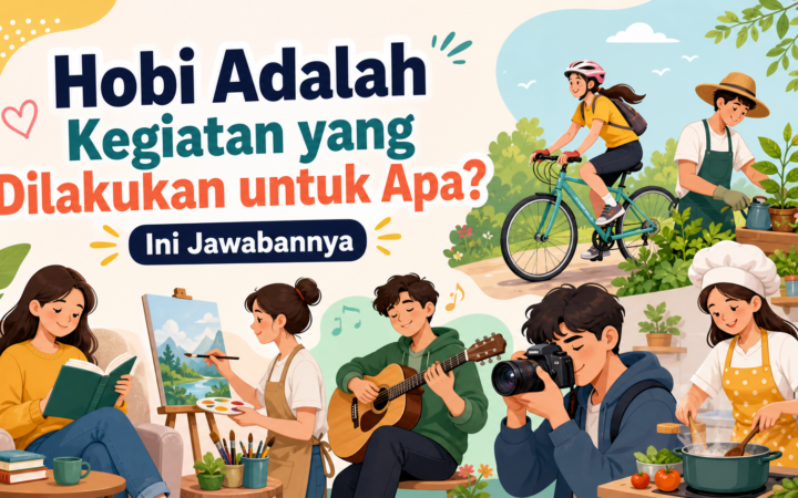 hobi - Hobi Adalah Kegiatan yang Dilakukan untuk Apa? Ini Jawabannya