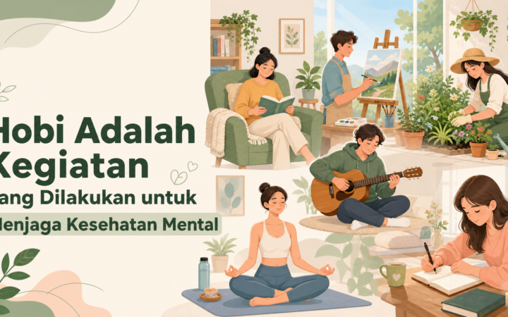 hobi - Hobi Adalah Kegiatan yang Dilakukan untuk Menjaga Kesehatan Mental