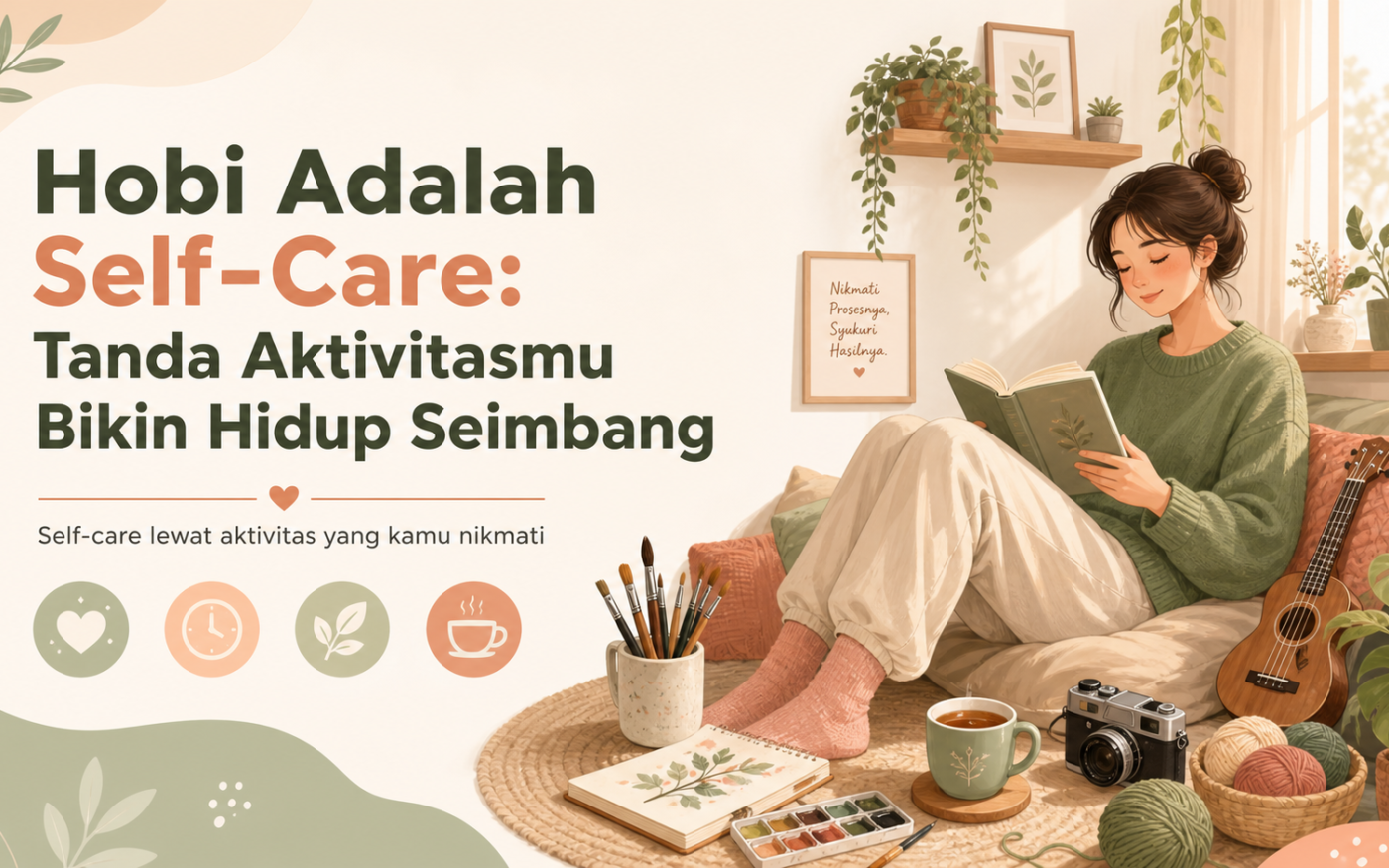 hobi - Hobi Adalah Self-Care: Tanda Aktivitasmu Bikin Hidup Seimbang