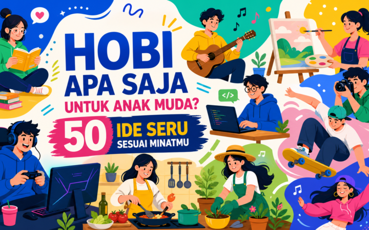 hobi - Hobi Apa Saja untuk Anak Muda? 50 Ide Seru Sesuai Minatmu