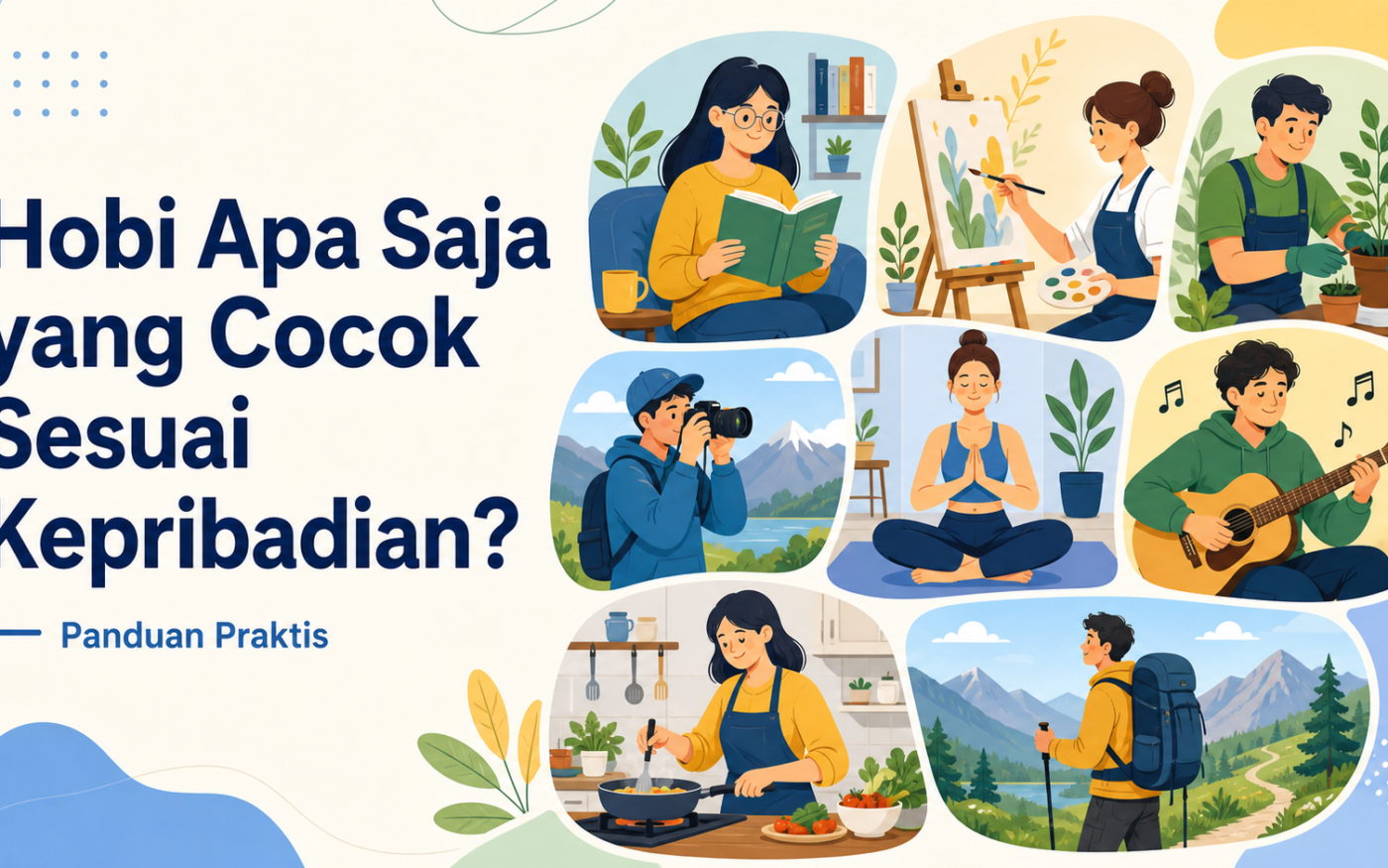 hobi - Hobi Apa Saja yang Cocok Sesuai Kepribadian? Panduan Praktis