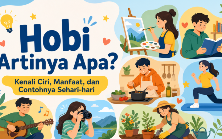 hobi - Hobi Artinya Apa? Kenali Ciri, Manfaat, dan Contohnya Sehari-hari