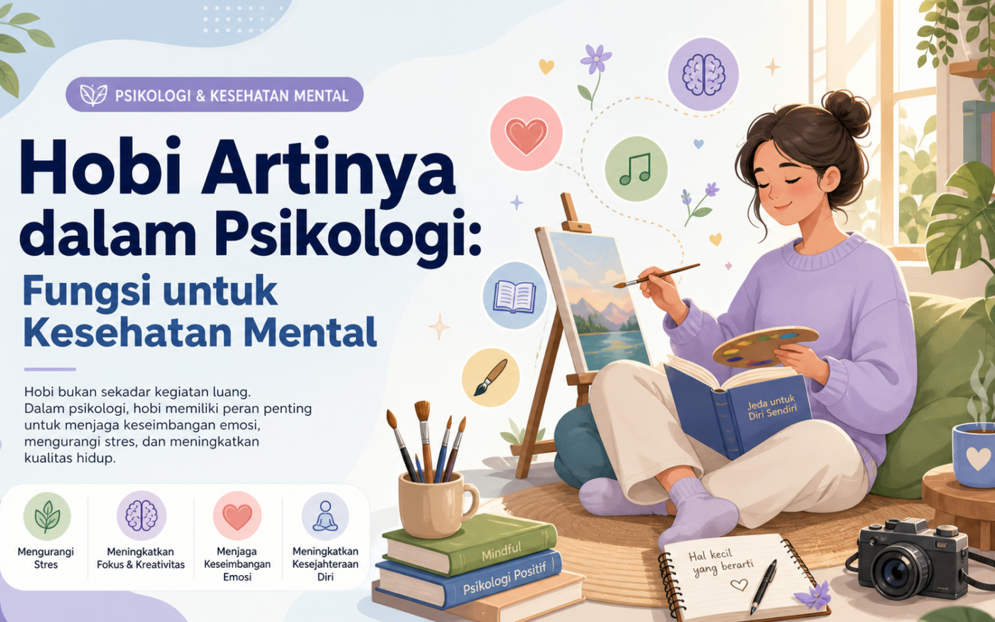 hobi - Hobi Artinya dalam Psikologi: Fungsi untuk Kesehatan Mental