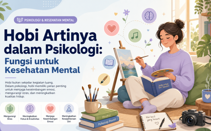hobi - Hobi Artinya dalam Psikologi: Fungsi untuk Kesehatan Mental
