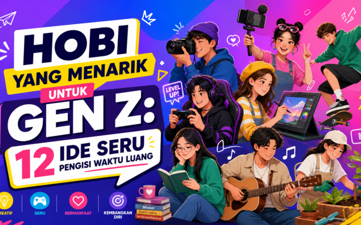 hobi - Hobi yang Menarik untuk Gen Z: 12 Ide Seru Pengisi Waktu Luang