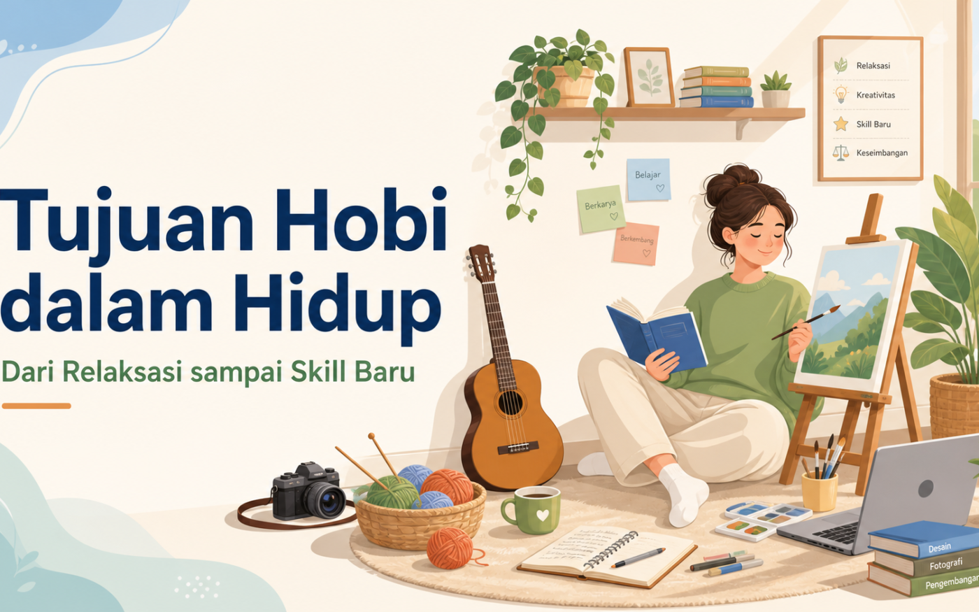 hobi - Tujuan Hobi dalam Hidup: Dari Relaksasi sampai Skill Baru