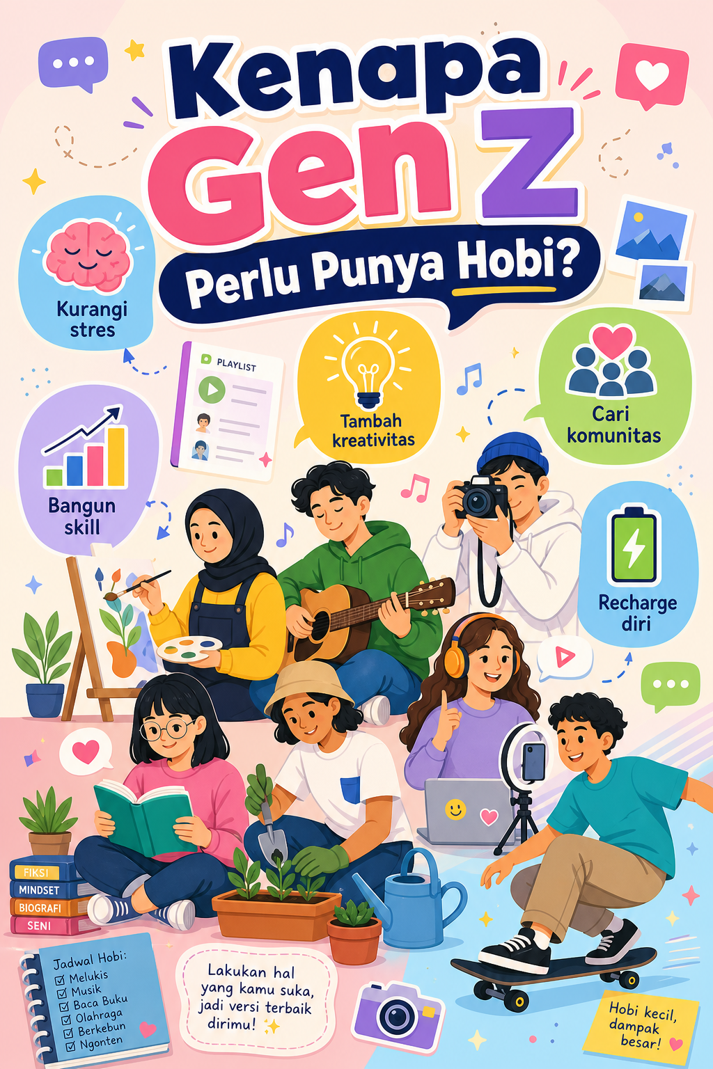 Kenapa Gen Z Perlu Punya Hobi? - hobi