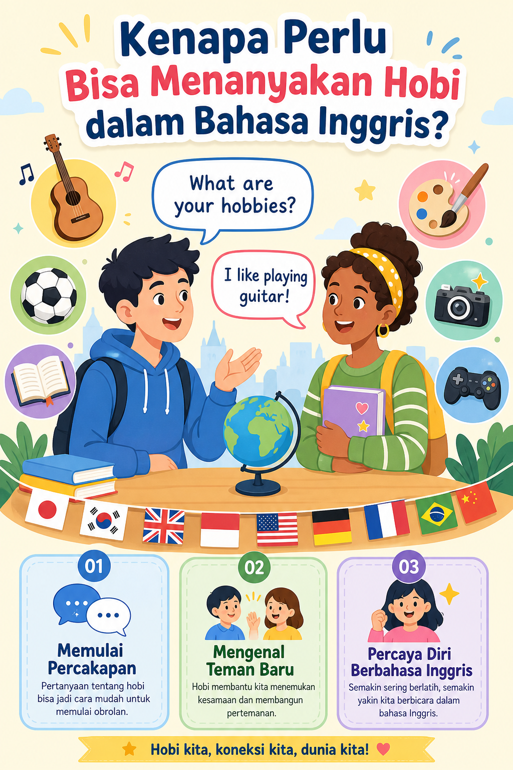 Kenapa Perlu Bisa Menanyakan Hobi dalam Bahasa Inggris? - hobi