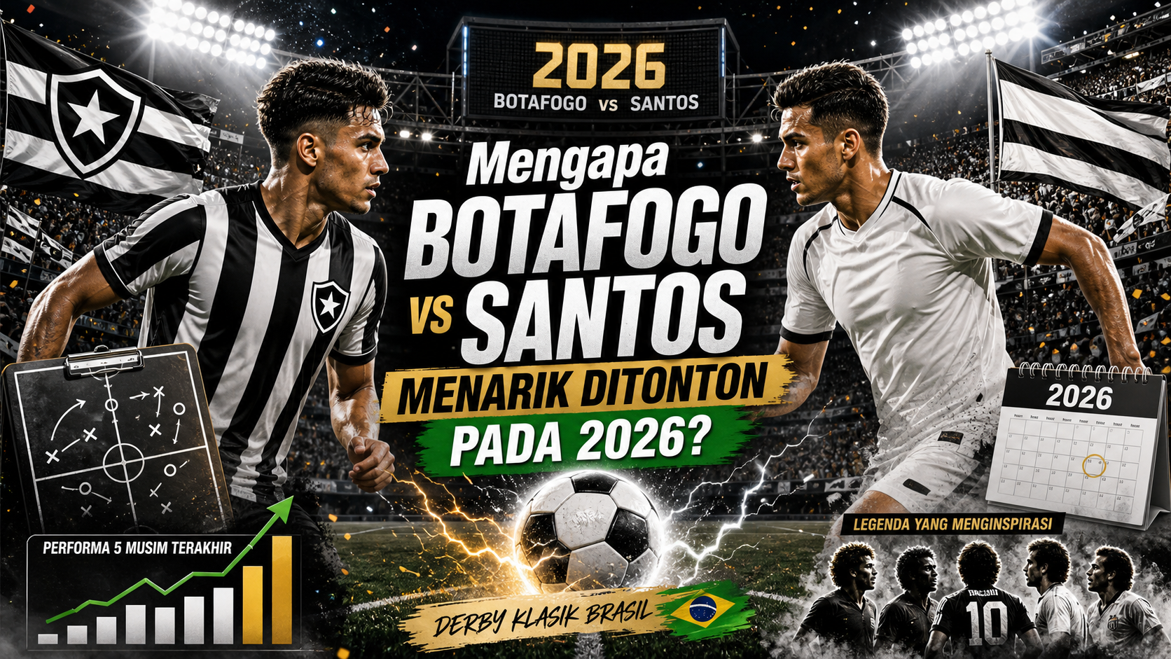Mengapa Botafogo vs Santos Menarik Ditonton pada 2026? - brasileirao