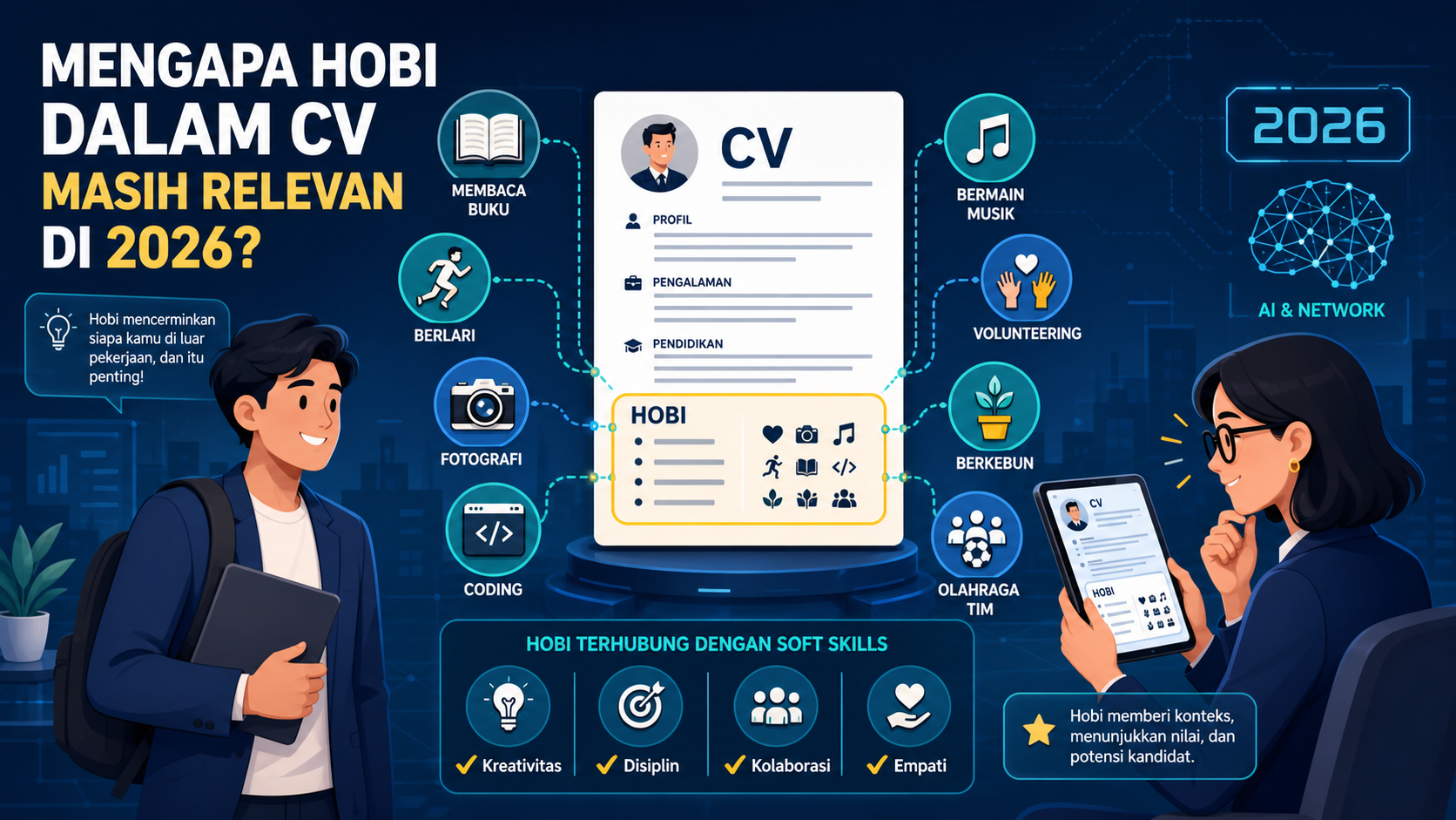 Mengapa Hobi dalam CV Masih Relevan di 2026? - hobi