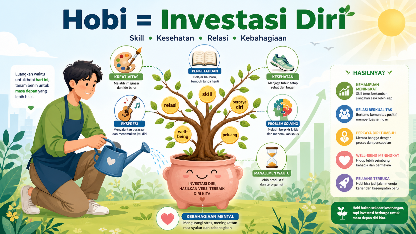 Mengapa Hobi Layak Disebut Investasi Diri? - hobi