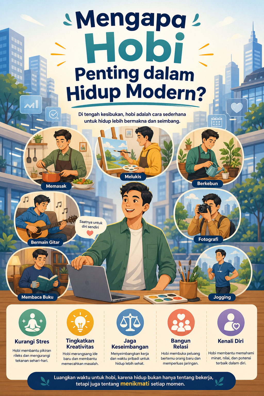 Mengapa Hobi Penting dalam Hidup Modern? - hobi