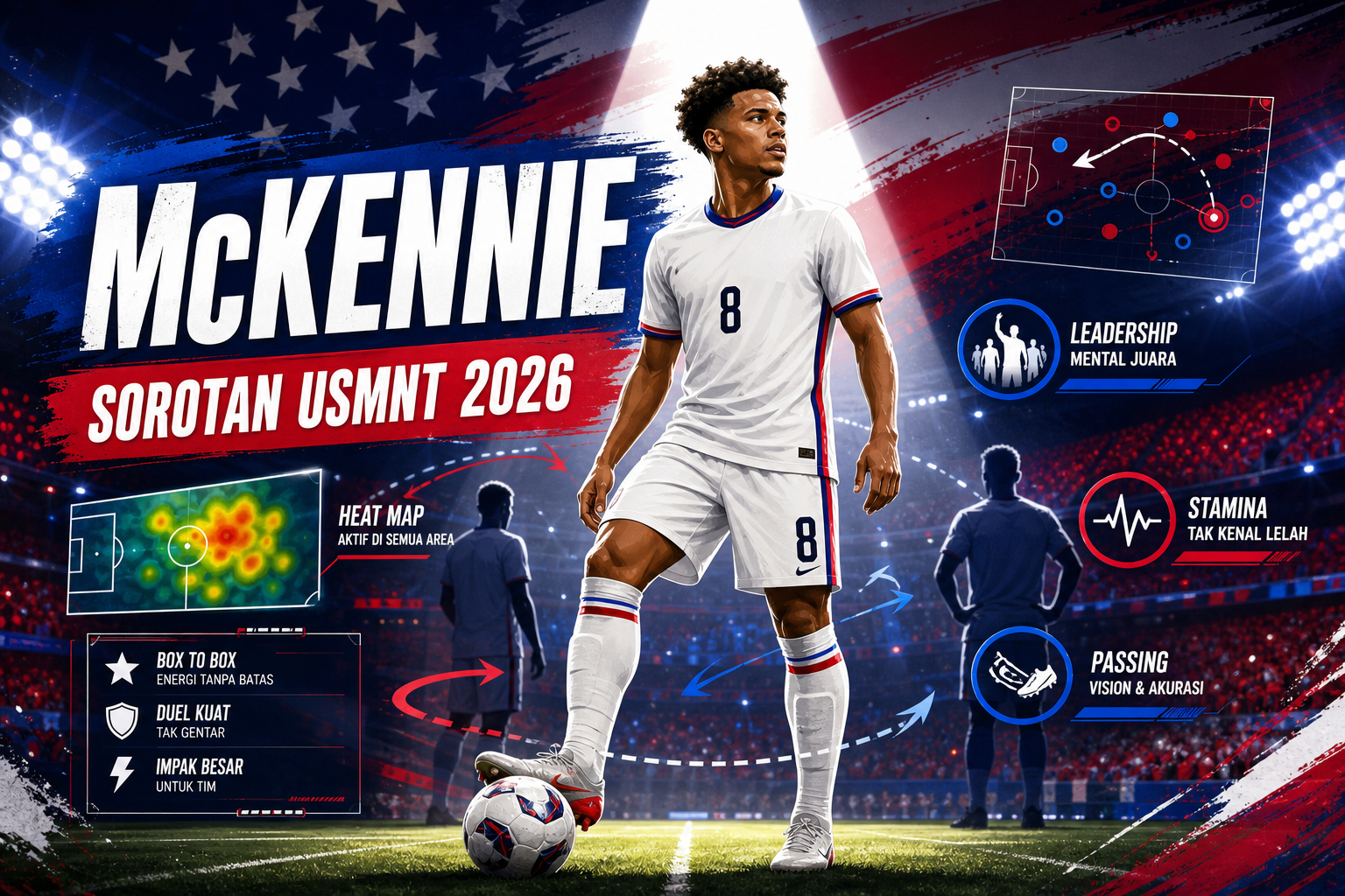 Mengapa McKennie Jadi Sorotan di USMNT 2026? - fifa
